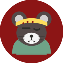 R6/2 mouse mascot